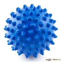 Мяч массажный синий, арт. 300110, диаметр 10 см