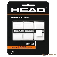 Овергрип Head Super Comp (БЕЛЫЙ), арт.285088-WH, 0.5 мм, 3 шт