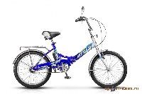 Велосипед Pilot-430 20 3-ск., складной, рама сталь